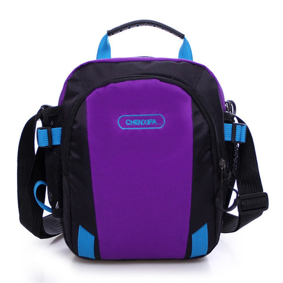 Women Men Nylon Sports Messenger Bags Light Waterproof Shoulder Bags Crossbody Bags