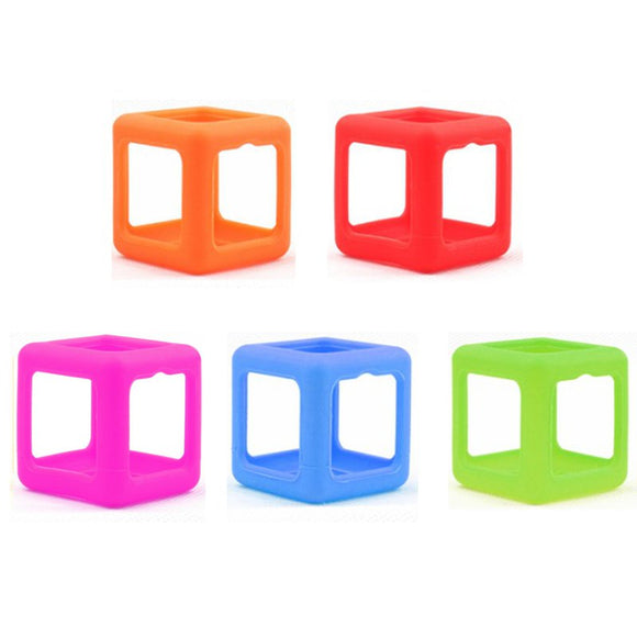 5 Colors Fidget Dice Vinyl Desk Cube Toy Protective Cove