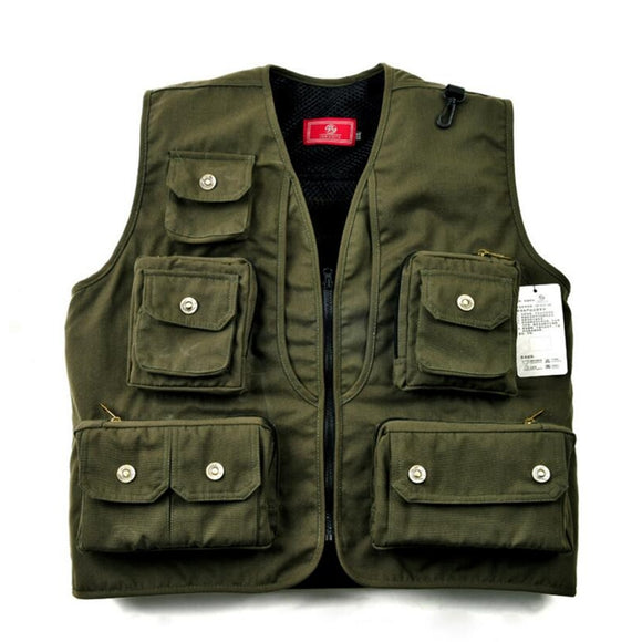 LEO L-XXXL Safety Life Jacket Vest Multi Functional Outdoor Fishing Photography Gear Clothing