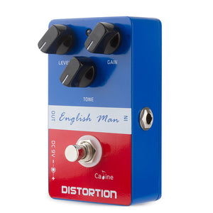 Caline CP-14 English Man Distortion Guitar Effects Pedal True Bypass with High Gain Distortion