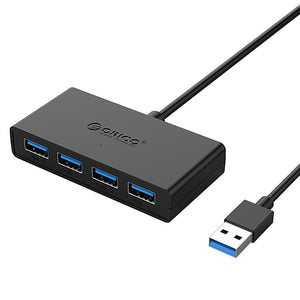 Orico H4U3 USB 3.0 to 4-Port USB 3.0 OTG Hub with Micro USB Power Port