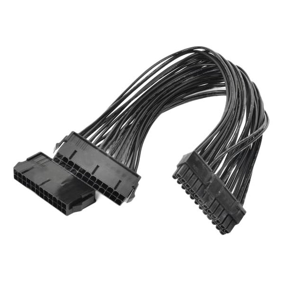 1-to-2 24-Pin Power Supply Cable For Mac OS X Windows