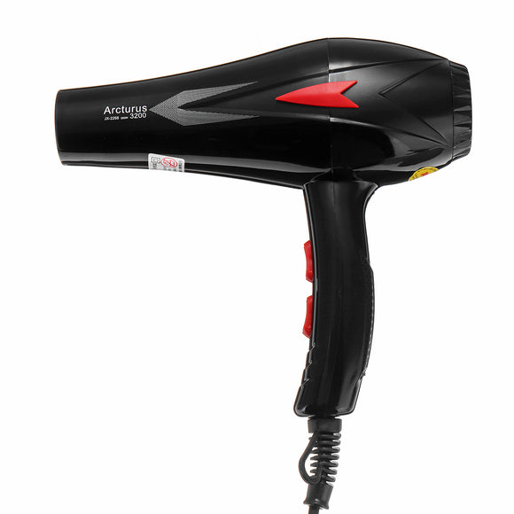 2200W 220V Professional Electric Hair Dryer Salon 5 Speed Heat Hairdressing Blower