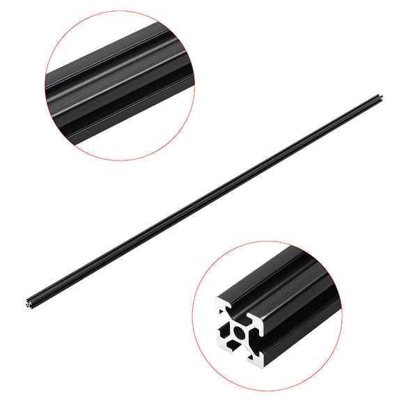 Machifit 1500mm Length Black Anodized 2020 T-Slot Aluminum Profiles Extrusion Frame For CNC