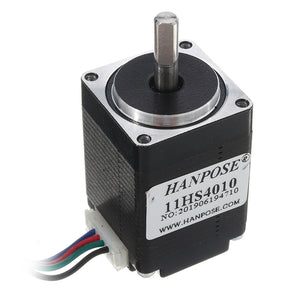 HANPOSE 11HS4010 40mm Nema 11 Stepper Motor 28BYGH40 1A 0.12N.m 4-lead for CNC Router