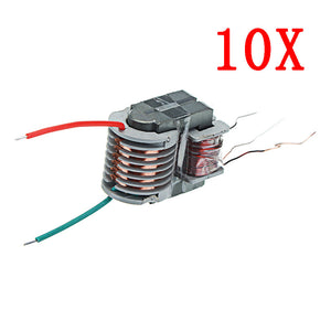 10pcs 15KV High Frequency High Voltage Transformer High Voltage Coil Boost Inverter