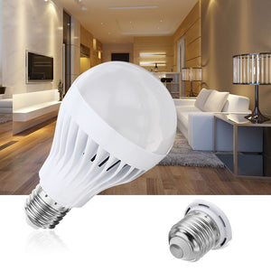 E27 5W 7W 2835 SMD Not-dimmable White Radar Motion Sensor LED Globe Light Bulb AC90-265V