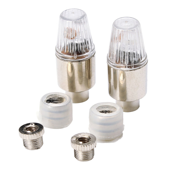 Motorcycle Car Bike Wheel Tyre Valve Cap Cover LED Flashlight