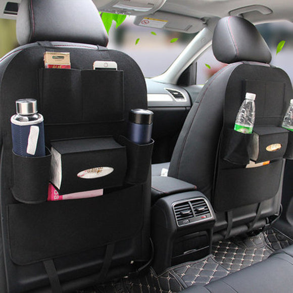 55x41cm Felt Stowing Tidying Multi Pocket Organiser Car Styling Back Seat Storage Bag