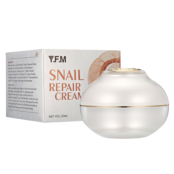 50ml 21% Snail Mucus Extract Facial Cream Nourish the Face Neck Skin Deeply & Improve Texture