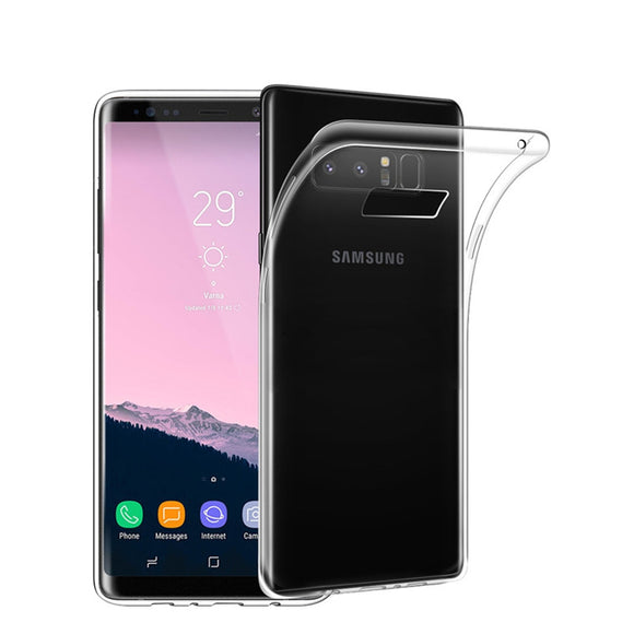 Bakeey Clear Transparent Soft TPU Case For Samsung Galaxy Note 8