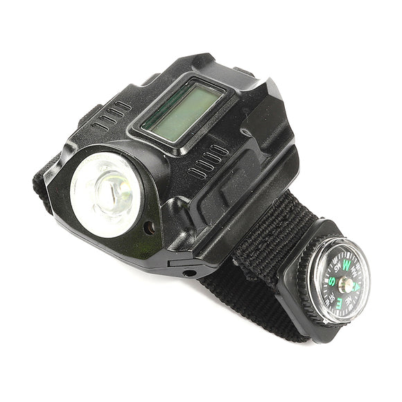 XANES Outdoor Wrist Watch Flashlight Compass Light Xiaomi Motorcycle E-bike Bike Bicycle Cycling