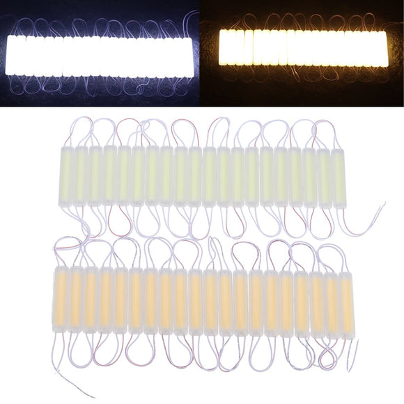 DC12V 40W Waterproof Warm White Pure White COB LED Module Strip Light for Advertising Channel Letter