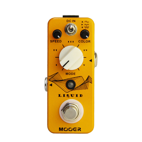 MOOER MPH2 Liquid Guitar Effects Pedal with 5 Different Phase Effect Pedal and 3 Selectable Wave