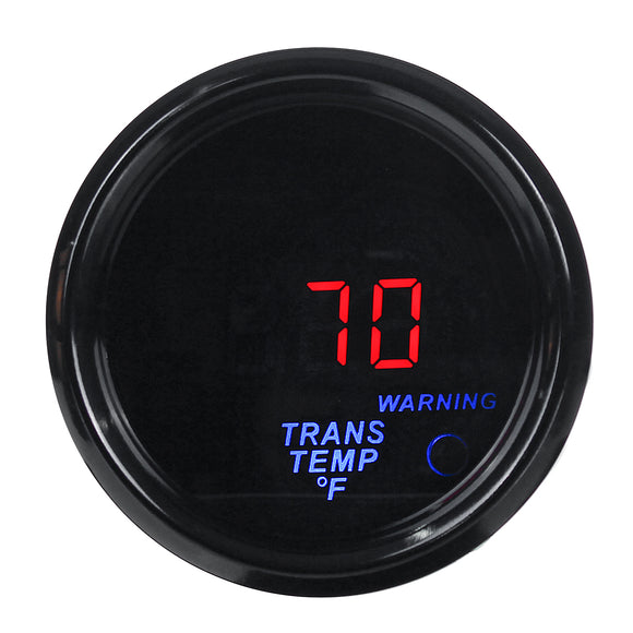 2'' 52mm Auto Trans Temperature Gauge Digital LED Car Meter & Sensor Fahrenheit