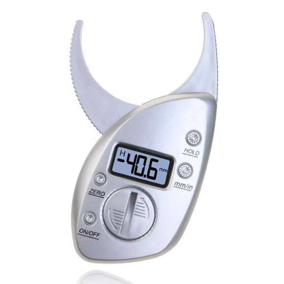 Digital Fat Caliper Fat Clip Fat Measuring Instrument Sebum Pliers Sebum Instrument Skin Pleat Thickness Gauge