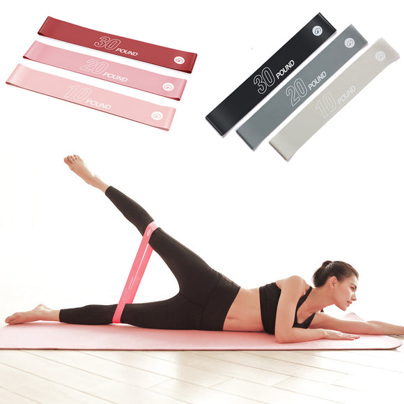 Original XIAOMI YUNMAI 10/20/30LB Resistance Loop Sets Yoga Belt Resistance Bands Elastic Bands For Fitness Exercise