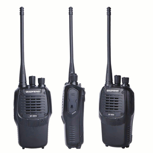 BAOFENG 999S Walkie Talkie Single Band Two Way Radio Interphone for Security Hotel
