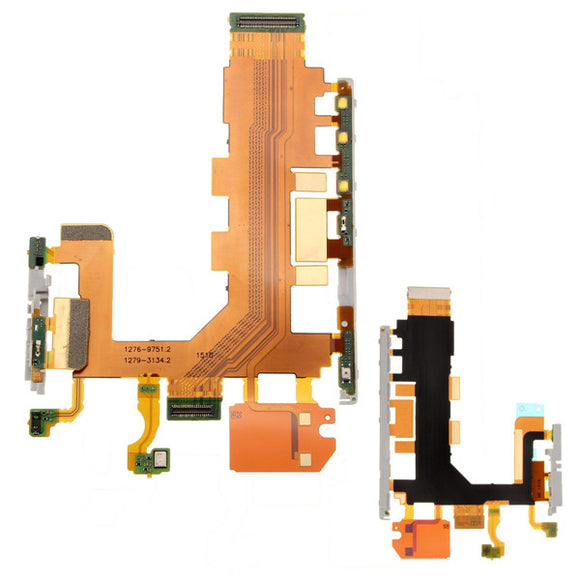 Volume/Power Button & Microphone Flex Cable Parts For Sony Xperia Z2 D6502 D6503