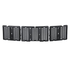 Honeycomb Front Mesh Matte Black Grille Inserts For Jeep Grand Cherokee 2014-2016