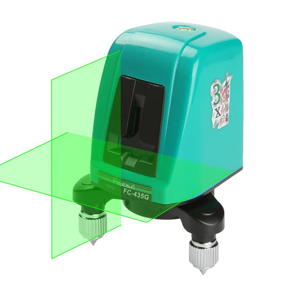 Foucault FC-435G Self-Leveling Green Laser Level Device 360 Distance Meter for Laser Line Measure as Construct