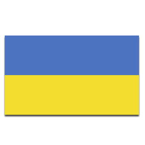 Ukraine Large National Flag 5 X 3FT