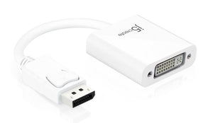 J5create JDA134 DisplayPort to DVi 90mm COnverter cable