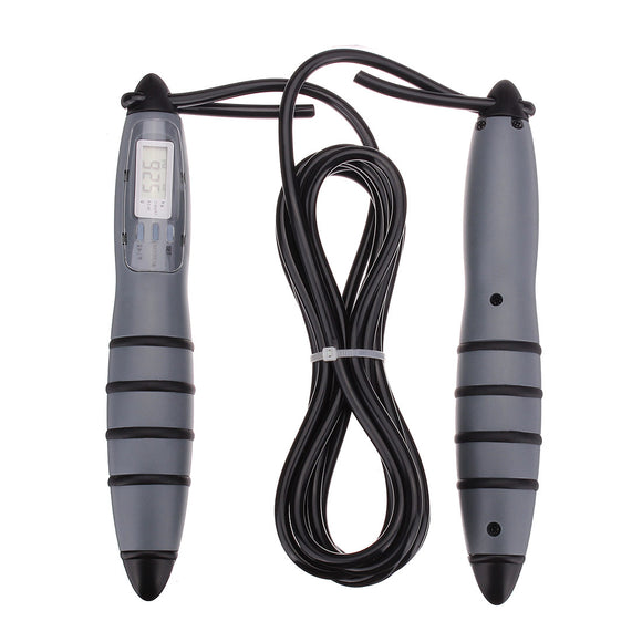 Digital Jumping Rope Plastic Material Skipping Rope Physical Fitness