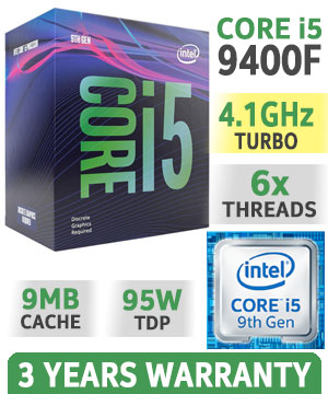 Intel Coffeelake-s lga1151 i5-9400F