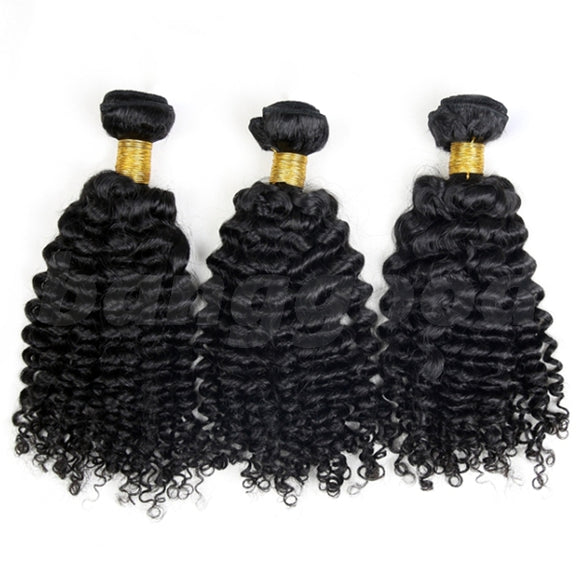6A Grade Brazilian Virgin Unprocessed Jerry Curly 100% Real Human Hair Extension