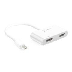 J5create JDA159 Mini DisplayPort or thunderbolt2 to HDMi2.0 125mm COnverter cable