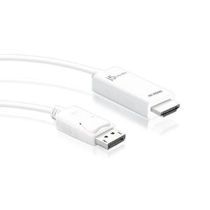 J5create JDC158 DisplayPort to 4K HDMi2.0 2M Cable
