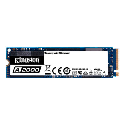Kingston SKC2000M8/2000G 2Tb/2000Gb KC2000 series NGFF(M.2) 3D TLC NVMe PCIe (Gen3.0) x4 mode SSD