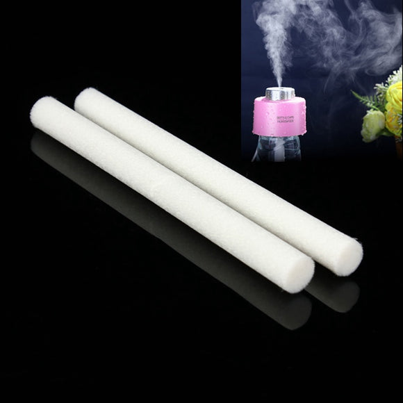 2Pcs Cotton Replacement Filter for USB Water Bottle Caps Humidifier Diffuser
