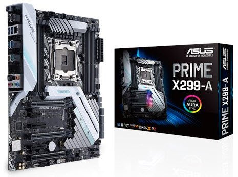 Asus X299-A ( Prime ) : all-in-one LGA2066(kabylake-X) mb