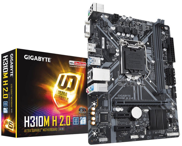 Gigabyte H310M-H : all-in-one LGA1151(coffee lake) mb