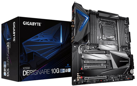 Gigabyte X299X Designare 10G + Wifi : all-in-one LGA2066 ( kabylake-X / cascadelake-X) mb