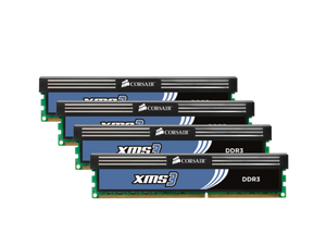 Corsair TR3X3G1333C9 G - XMS3 with heatsink , 1Gb x 3 kit  - support Intel XMP ( eXtreme Memory Profiles )