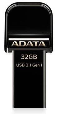 Adata i-memory flash drive Ai920-32G-CBK 32Gb Black