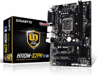 Gigabyte H110M S2PH : all-in-one LGA1151(sKylake/Kabylake) mb