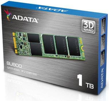 ADATA ASU800NS38-1TT-C SU800 series NGFF ( M.2 ) 3D TLC SSD , 1Tb/1024Gb
