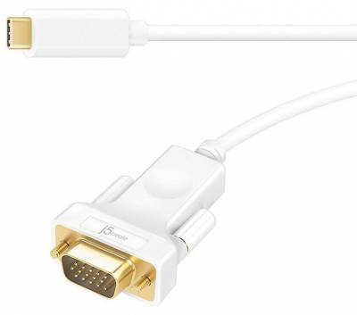J5create JCC111 type-C USB3.1 to VGA ( d-sub ) Cable ( male - direct to display )