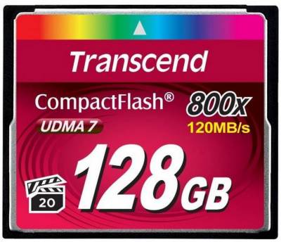 Transcend TS128GCF800 128Gb Compact Flash