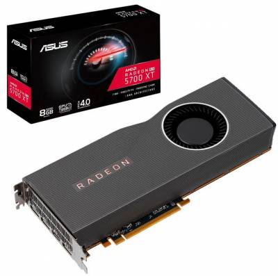 Asus RX5700XT-8G - 7nm , 2 slots required , blower fan with double-ball bearing - support liquidVR + XConnect ( external GPU solution for NB ) + Freesync2 HDR technology