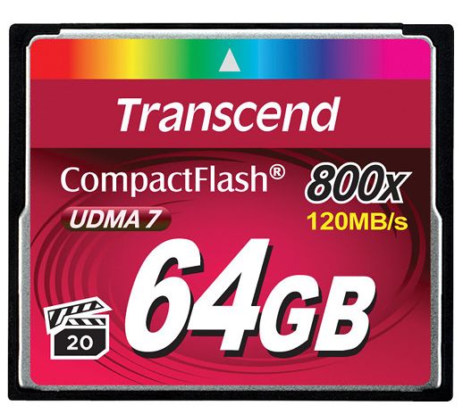 Transcend TS64GCF800 64Gb Compact Flash
