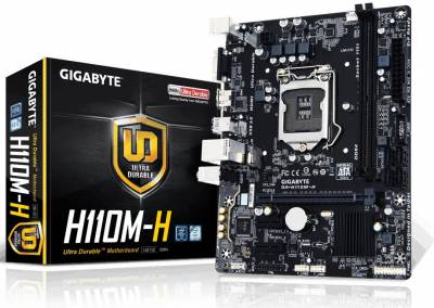 Gigabyte H110M-H : all-in-one LGA1151(sKylake/Kabylake) mb