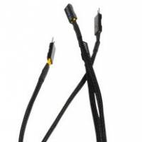 Bitfenix BFA-MSC-2io30KK-RP alchemy multisleeved(2) cable - 2pin i/o 30cm extension cable