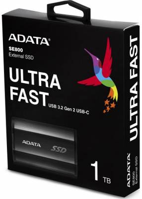 Adata ASE800-1TU32G2-CBK SE800 series , external TLC SSD 1Tb blacK