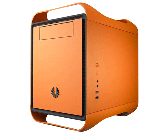 Bitfenix PRo-300-ooXKo Prodigy Orange ( solid with SofTouch ) , 250x404x359mm mini-itx case