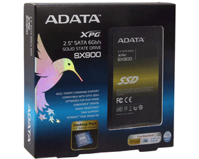 Adata XPG SX900 64Gb 2.5" SATA6G MLC SSD Bundle kit with extra 2.5" enclosure + cloning software
